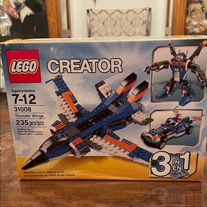 LEGO Creator Thunder Wings Set - Blue, Orange, and White